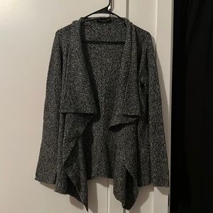 Philomena Petti New York Knit Cardigan — Color: Charcoal Heather Gray — Size: M